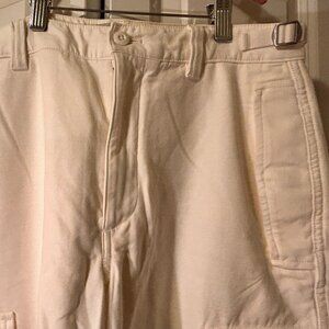 New. TNA Relaxed Mid-Rise Adjustable Cotton Cargo Pants; Size 8